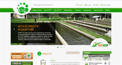 Desktop Screenshot of bioem.com.pe