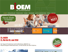 Tablet Screenshot of bioem.at